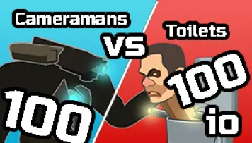 100 Cameramans vs 100 Toilets io